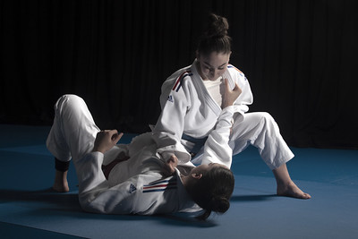 Combat de jujitsu à terre  (crédits FFJ)