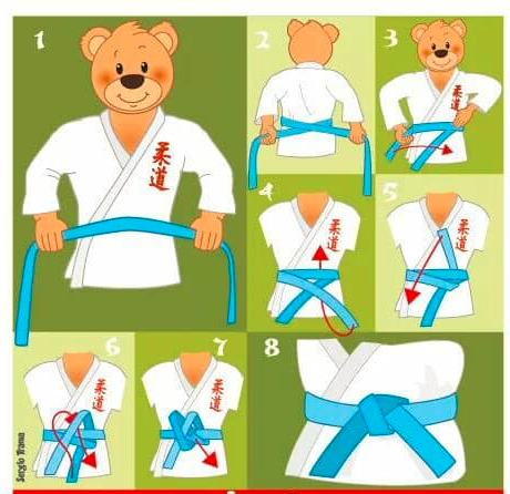 Comment faire son noeud de ceinture