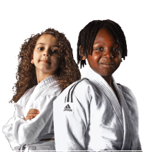 2 jeunes judokas